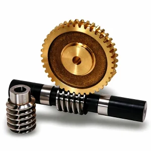 Brass Worm Wheel & Shaft Set 1